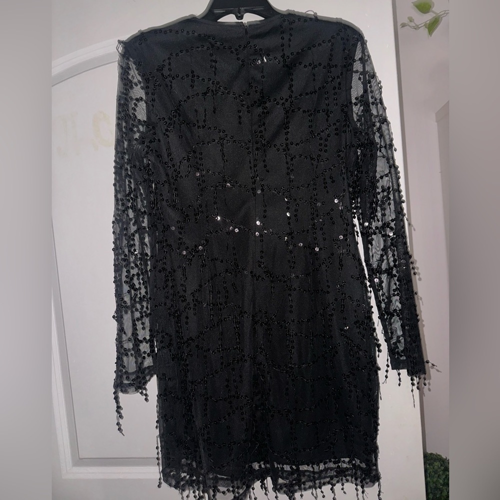 Gorgeous and shimmery Pretty Little Thing body con dress😍🖤💎